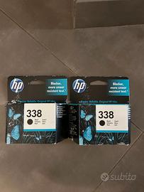 2 X HP Cartuccia inkjet 338, C8765EE, Nero