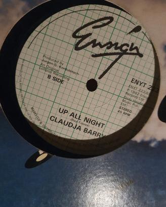vinile lp Claudia Barry up all night