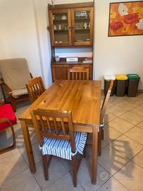 IKEA MOBILI CREDENZA TAVOLO SEDIE JOKK LEKSVIK