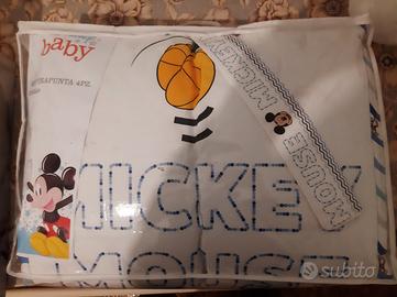 set 4 pezzi lettino nuovo