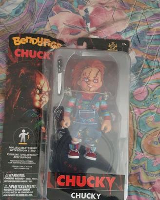BendyFigs Chucky Action Figure con Scatola