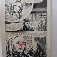 Milo Manara Tavola originale Genius 10-20