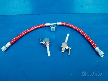 N.2 Rubinetti Benzina + Tubo Gilera Guzzi MV