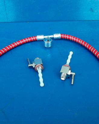 N.2 Rubinetti Benzina + Tubo Gilera Guzzi MV