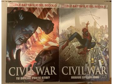 Lotto 2 albi civil war le battaglie del secolo