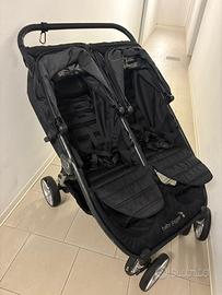 Passeggino gemellare baby jogger+paragioggia