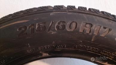 Pneumatici kumho invernali misura 215/60/17