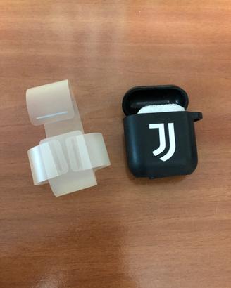 Custodia cuffie Airpods Juventus