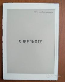 Supernote A6x2 + Custodia + Stilo + SD 256 gb