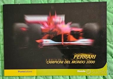 folder Francobolli Ferrari 2000