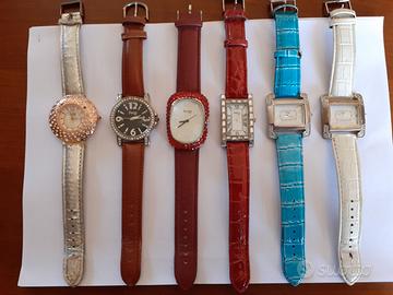 OROLOGI FERGI DONNA Anni 90 collezione 6 pz. Usati