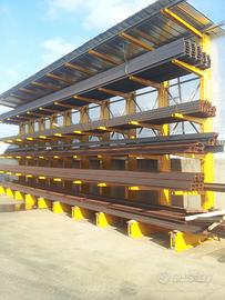 Scaffalatura Cantilever, Portapallet, A Ripiani