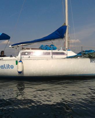 Barca a vela cabinato 27 piedi