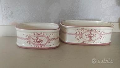 Vaschette portavaso CERAMICA TOSCANA LA CAVA 