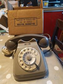Telefono f62 a disco combinatore vintage