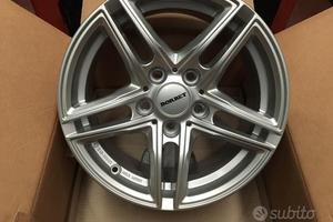 4 cerchi borbet 17 pollici BMW serie 3 4 X3