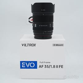 Viltrox AF 35mm f1.8 II EVO Sony E Pari al nuovo