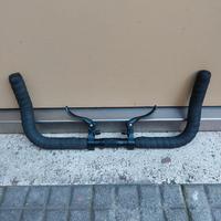 MANUBRIO BULLHORN NASTRO TAPPI LEVE RADIUS NUOVI
