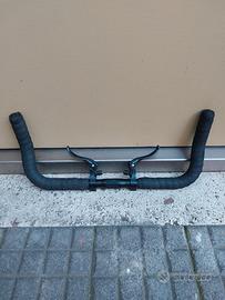 MANUBRIO BULLHORN NASTRO TAPPI LEVE RADIUS NUOVI