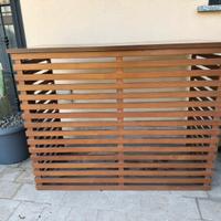Copri condizionatore legno