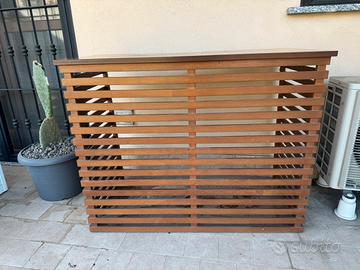 Copri condizionatore legno
