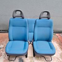 SET COMPLETO DI SEDILI FIAT 600 (VARI COLORI)