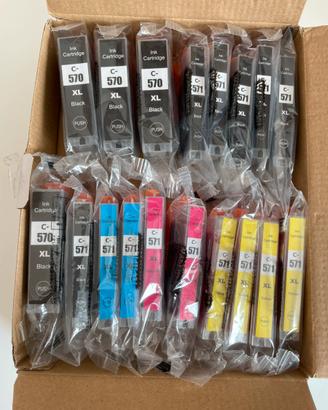 Cartucce PGI-570 e CLI-571
