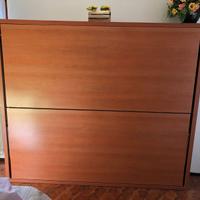 Letto a scomparsa con scaletta