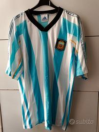 Maglia calcio retro dell'Argentina.