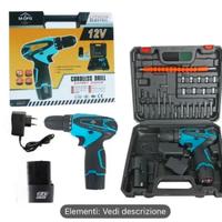 Avvitatore con valigetta con accessori