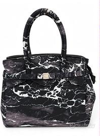 Borsa marca Save my bag back marble originale