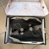 Air jordan 4 SE Black Canvas
