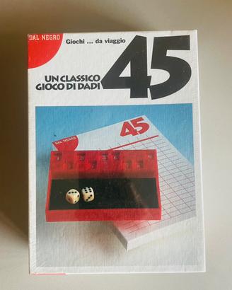 Un classico gioco di dadi "45" - Dal Negro