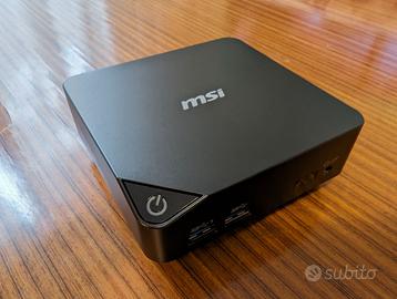 Mini PC marchio MSI con Windows 11