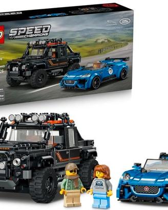 LEGO Speed Champions Jaguar Project 7 e Land Rover
