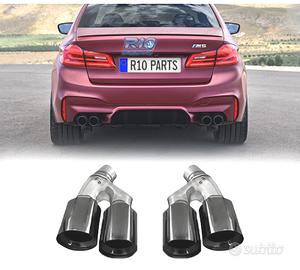 TERMINALI SCARICO BMW G30 G31 20-23 LOOK M5 NERO