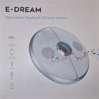 Cassa bluetooth per ombrellone con luce a led