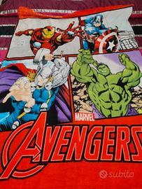Coperta in pile degli avengers