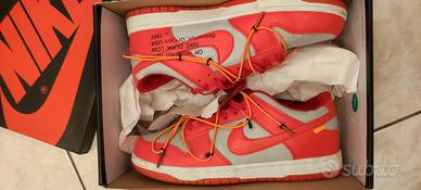 Nike x Off-White Dunk Low University Red n.42