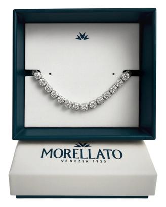 Bracciale Tennis Morellato Argento Cristalli Nuovo