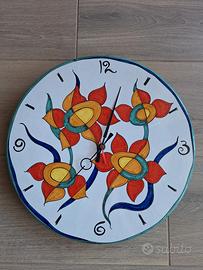 Orologio da muro in ceramica