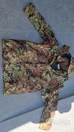 giacca vegetata militare tg 46 