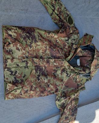 giacca vegetata militare tg 46 