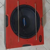 Subwoofer hardstone +amplificatore 600w