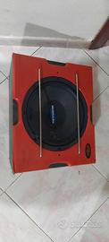 Subwoofer hardstone +amplificatore 600w