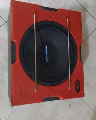 Subwoofer hardstone +amplificatore 600w
