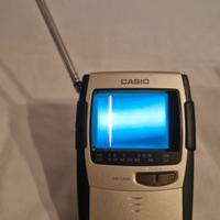 Televisore TV color Casio TV-880 TFT vintage Funzi