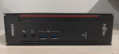 Fujitsu mini PC con CPU Intel i3 RAM 16Gb no HD