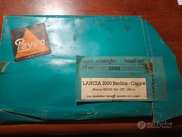 Lancia 2000 Berlina Coupé 1971 serie guarnizioni 
