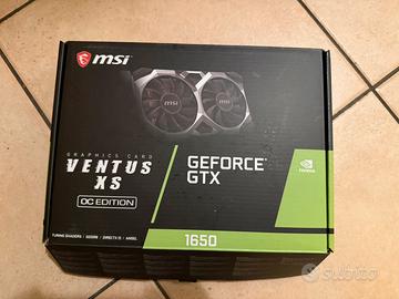 Msi Ventus xs geforce gtx 1650 4gb GDDR6
